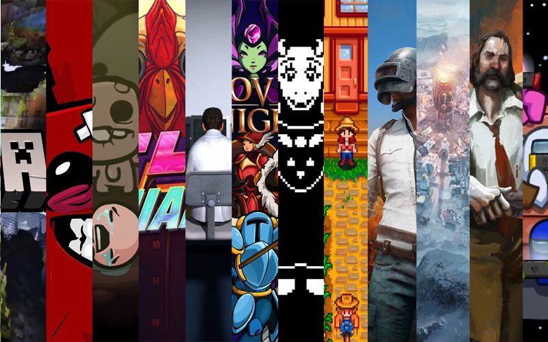 Various indie games